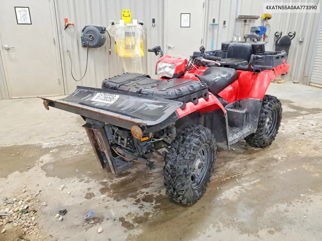2010 Polaris Sportsman VIN: 4XATN55A0AA773390 Lot: 61756596