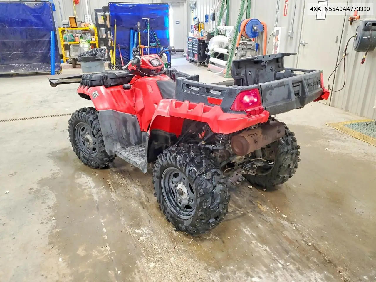 2010 Polaris Sportsman VIN: 4XATN55A0AA773390 Lot: 61756596