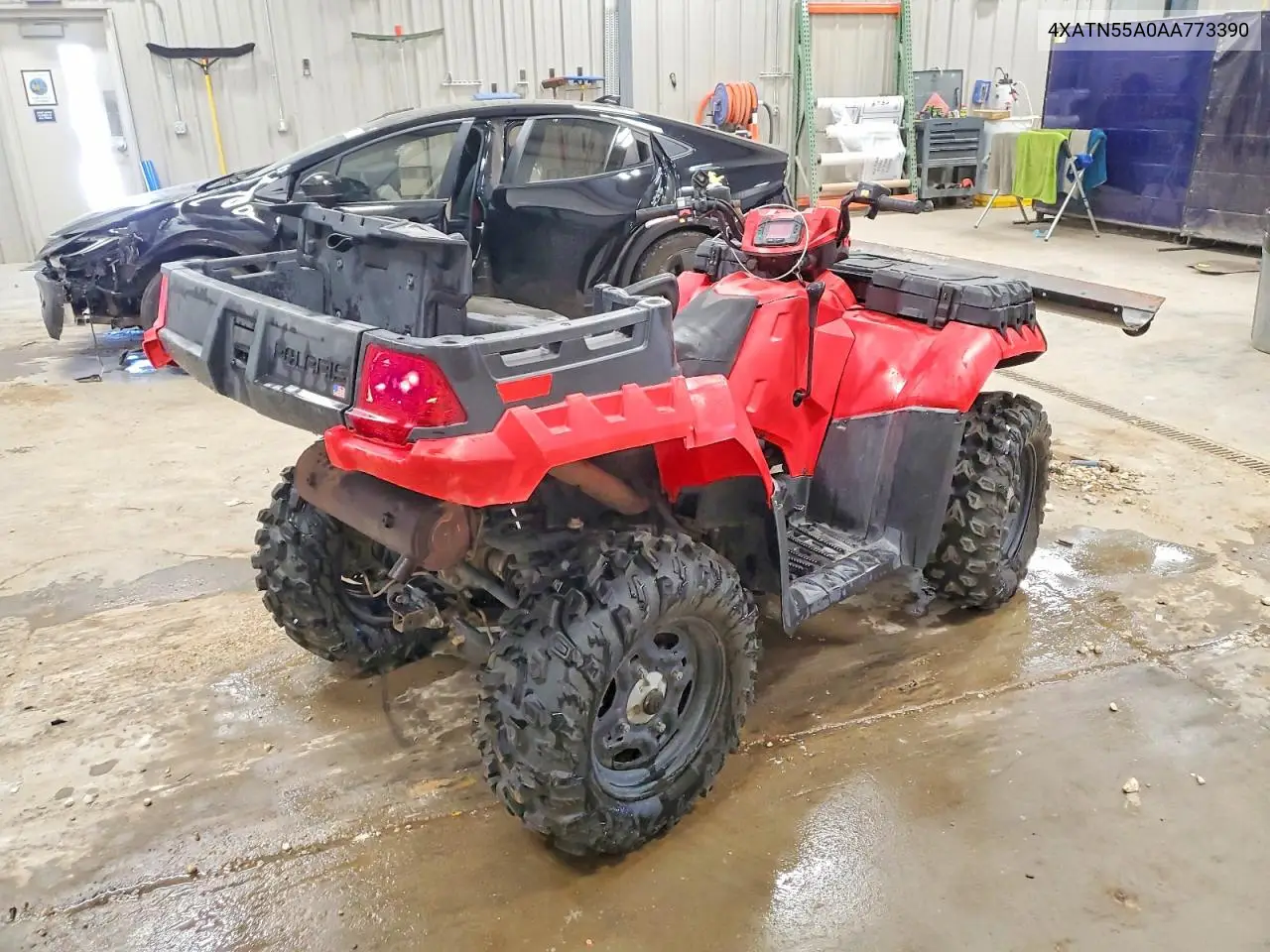 2010 Polaris Sportsman VIN: 4XATN55A0AA773390 Lot: 61756596