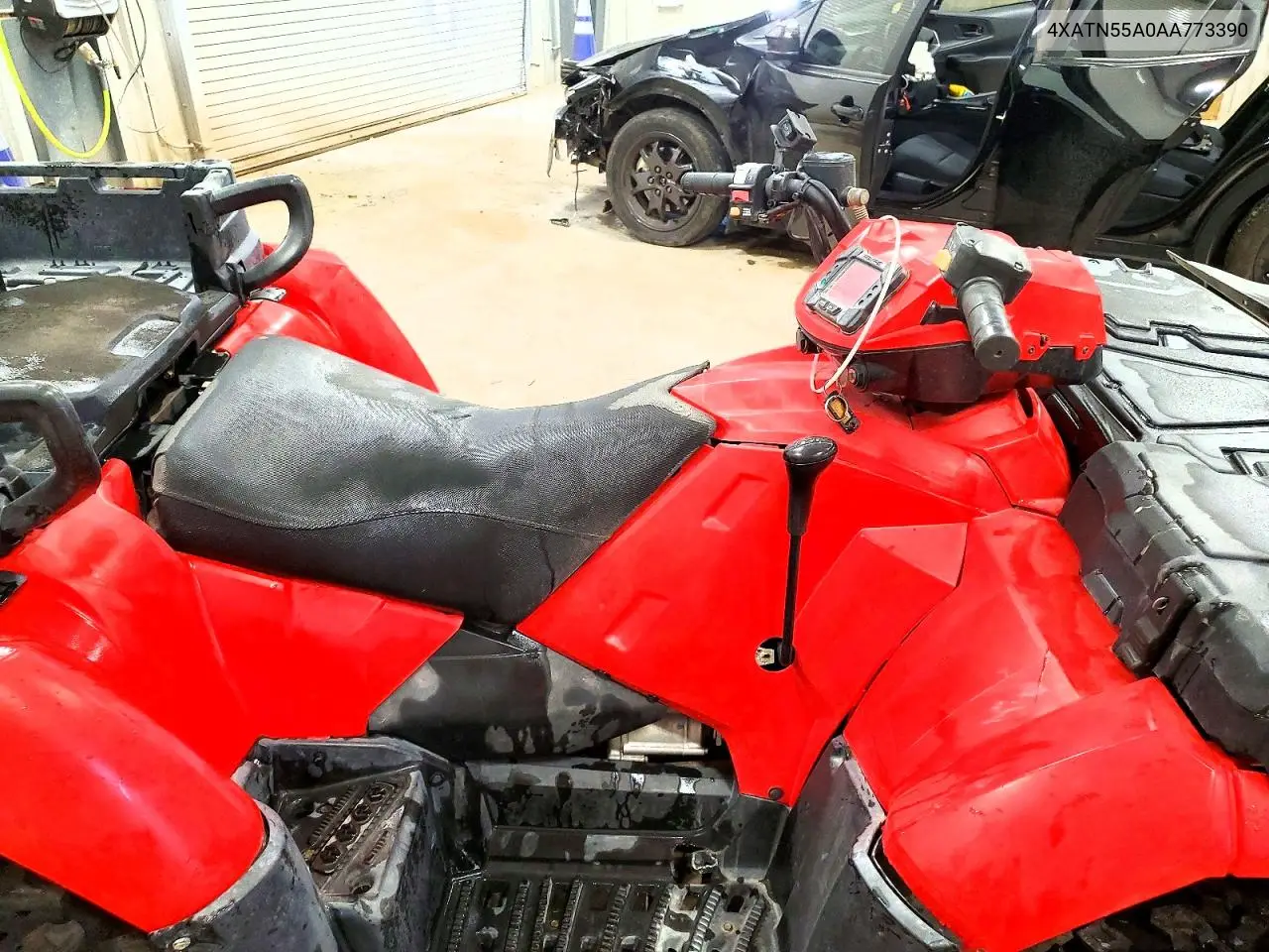 2010 Polaris Sportsman VIN: 4XATN55A0AA773390 Lot: 61756596