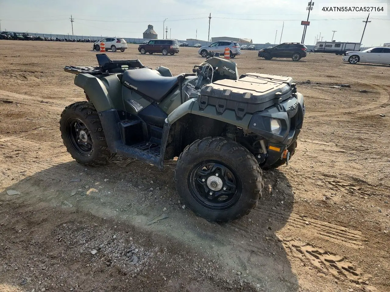2012 Polaris Sportsman 550 VIN: 4XATN55A7CA527164 Lot: 61886516