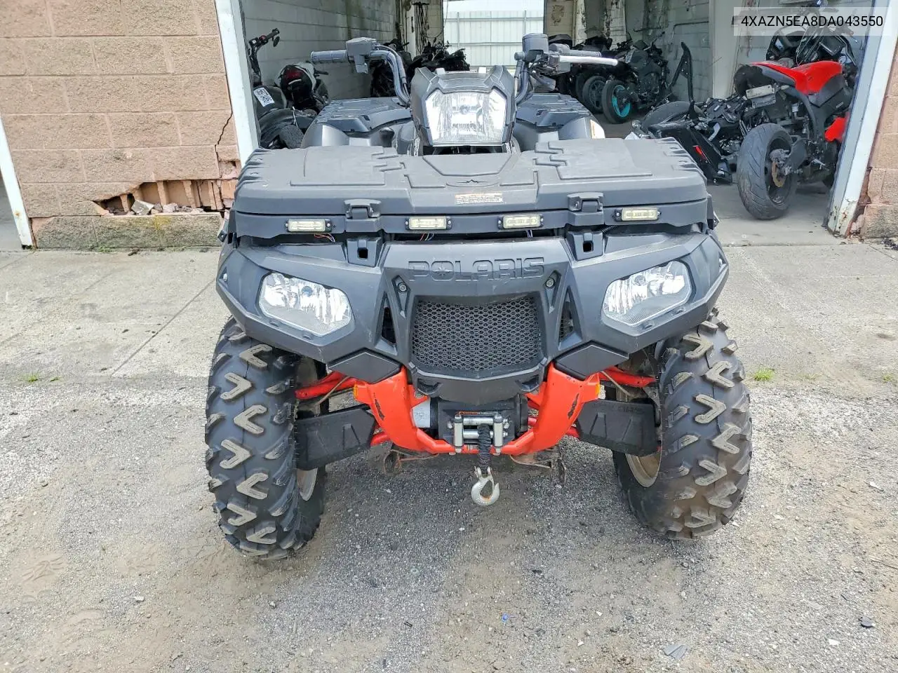 2013 Polaris Sportsman Atv VIN: 4XAZN5EA8DA043550 Lot: 60675986
