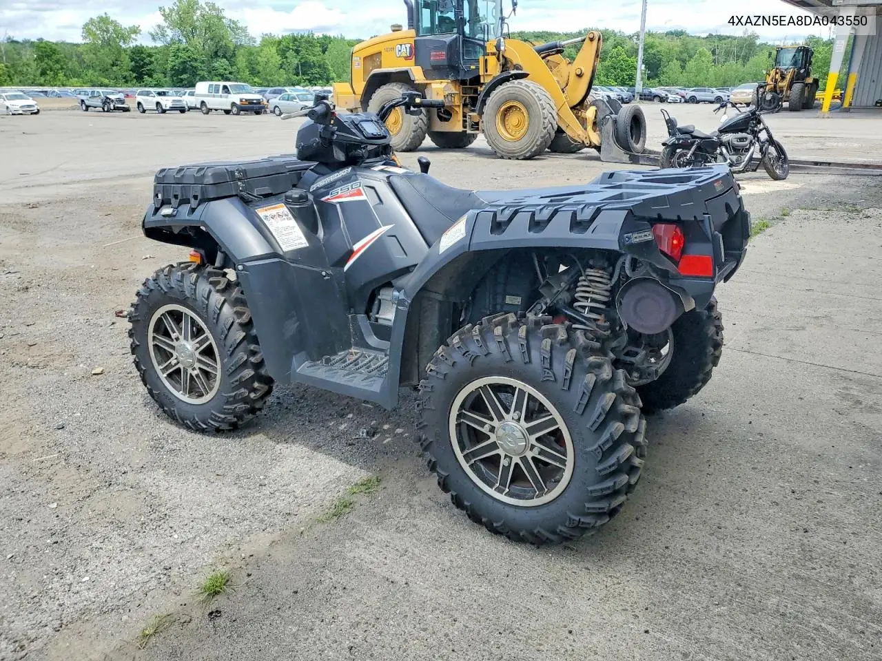 2013 Polaris Sportsman Atv VIN: 4XAZN5EA8DA043550 Lot: 60675986