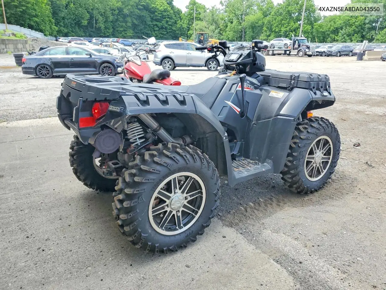 2013 Polaris Sportsman Atv VIN: 4XAZN5EA8DA043550 Lot: 60675986