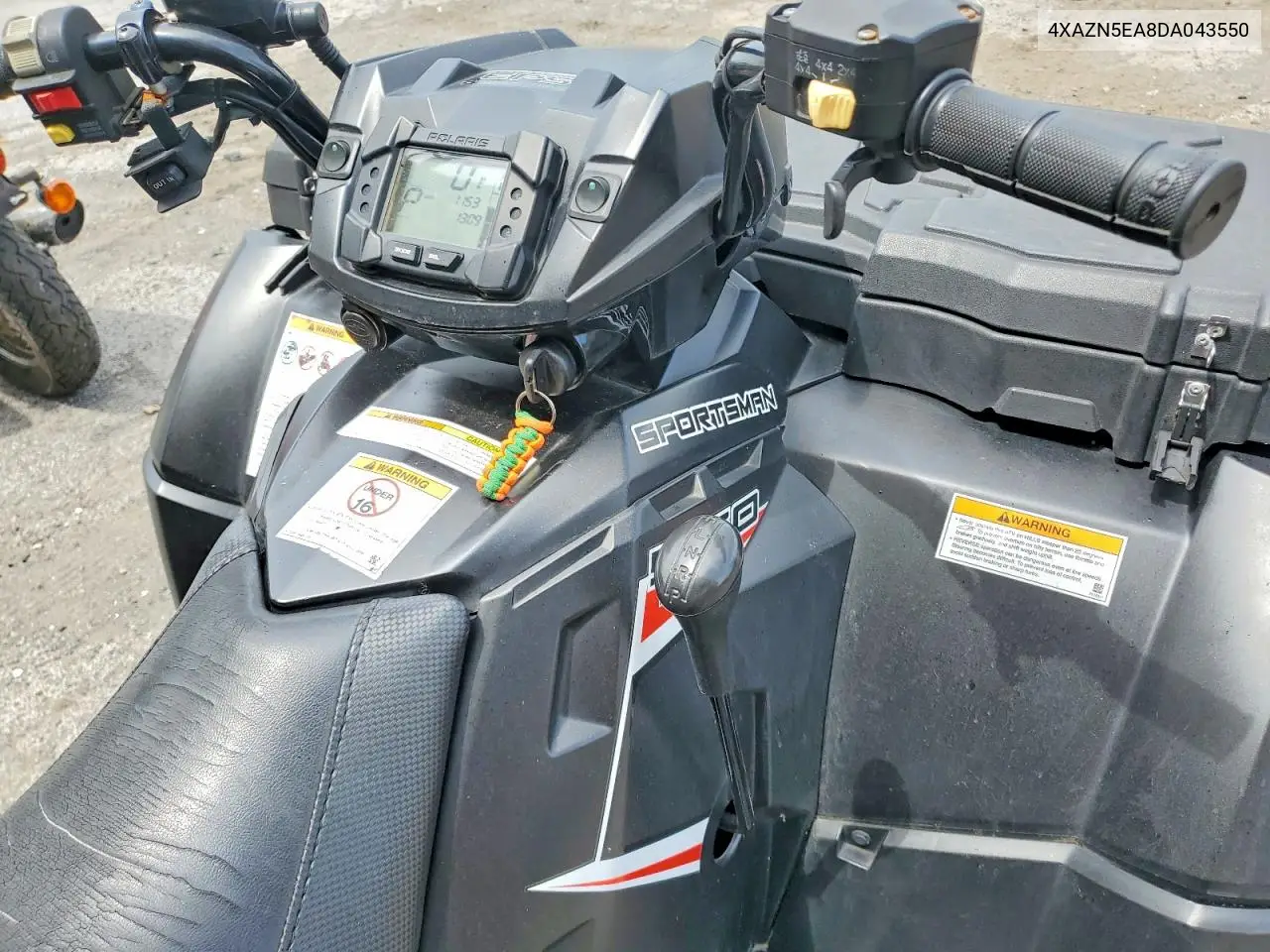 2013 Polaris Sportsman Atv VIN: 4XAZN5EA8DA043550 Lot: 60675986