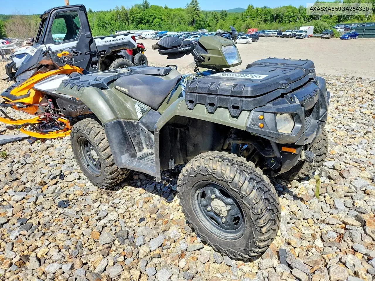 2016 Polaris Sporstman Atv VIN: 4XASXA859GA254330 Lot: 56062576