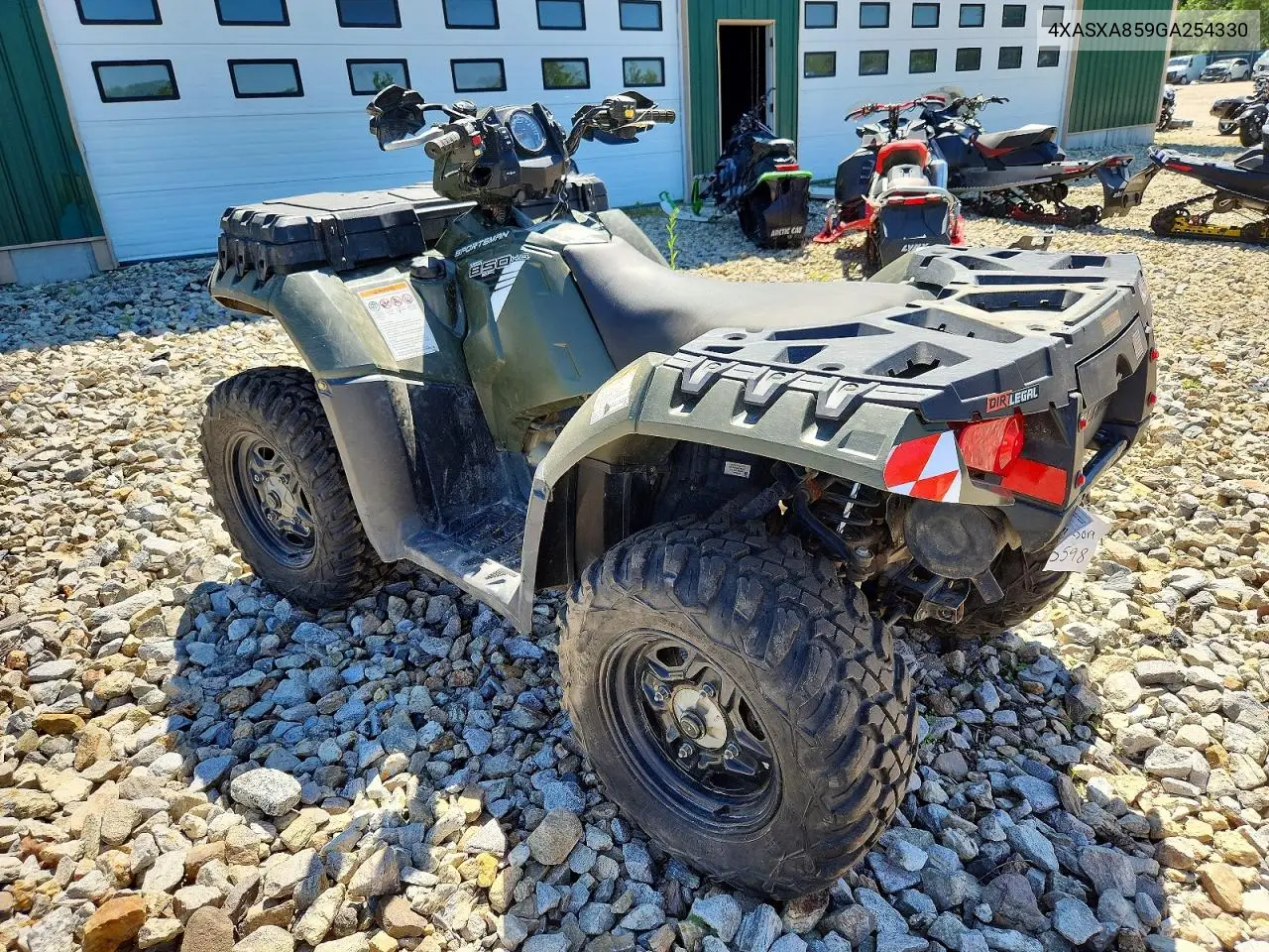 2016 Polaris Sporstman Atv VIN: 4XASXA859GA254330 Lot: 56062576