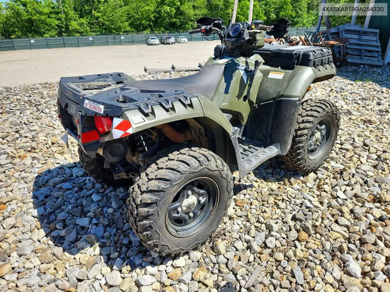 2016 Polaris Sporstman Atv VIN: 4XASXA859GA254330 Lot: 56062576