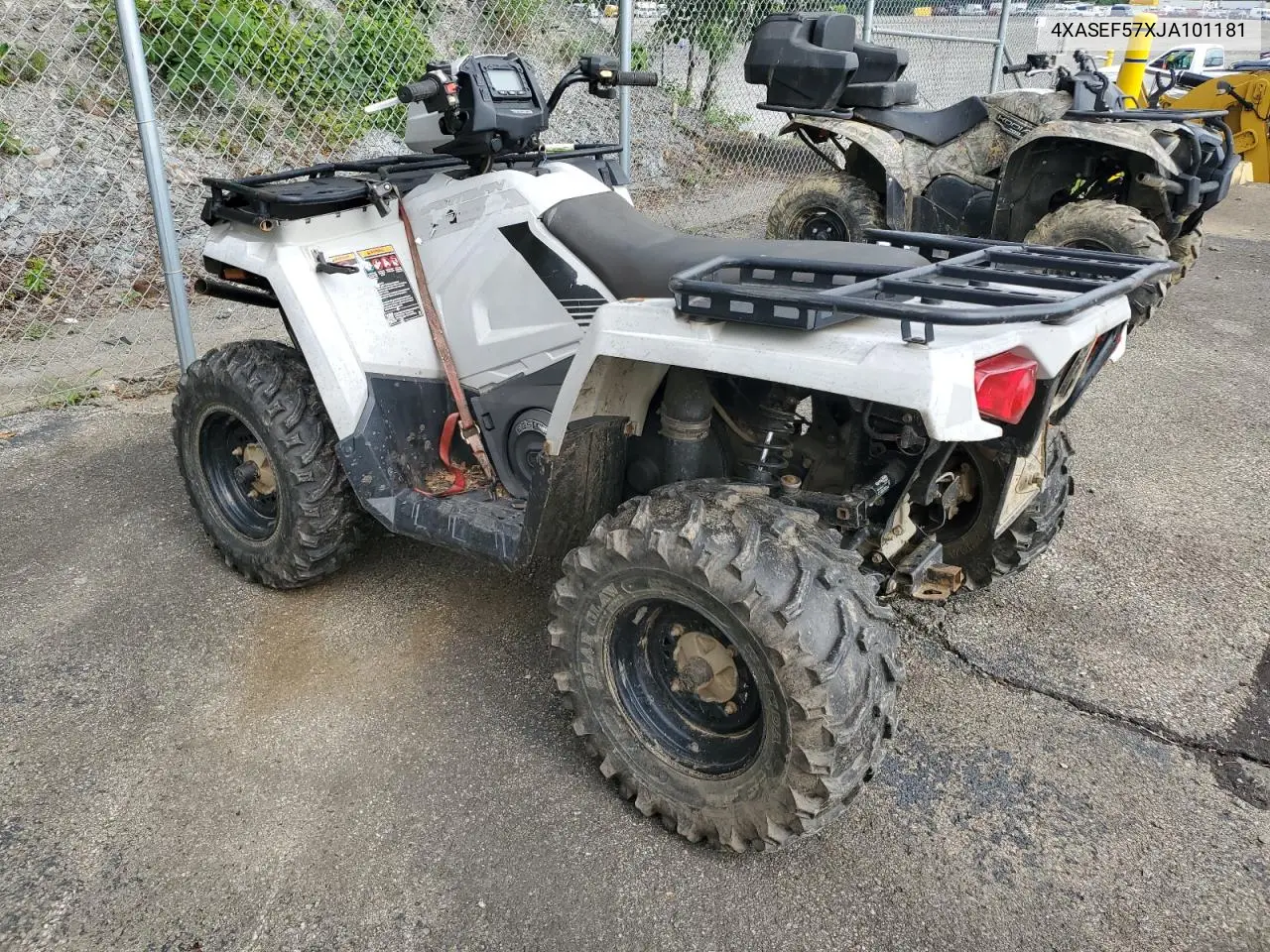 2018 Polaris Atv VIN: 4XASEF57XJA101181 Lot: 60475155