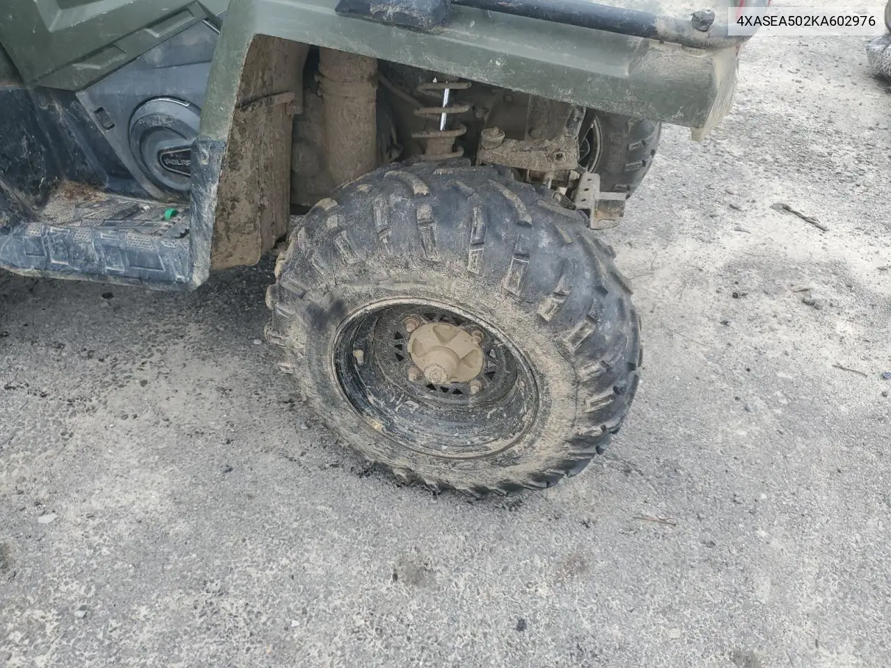 2019 Polaris Sportsman 450 H.o. VIN: 4XASEA502KA602976 Lot: 67301185