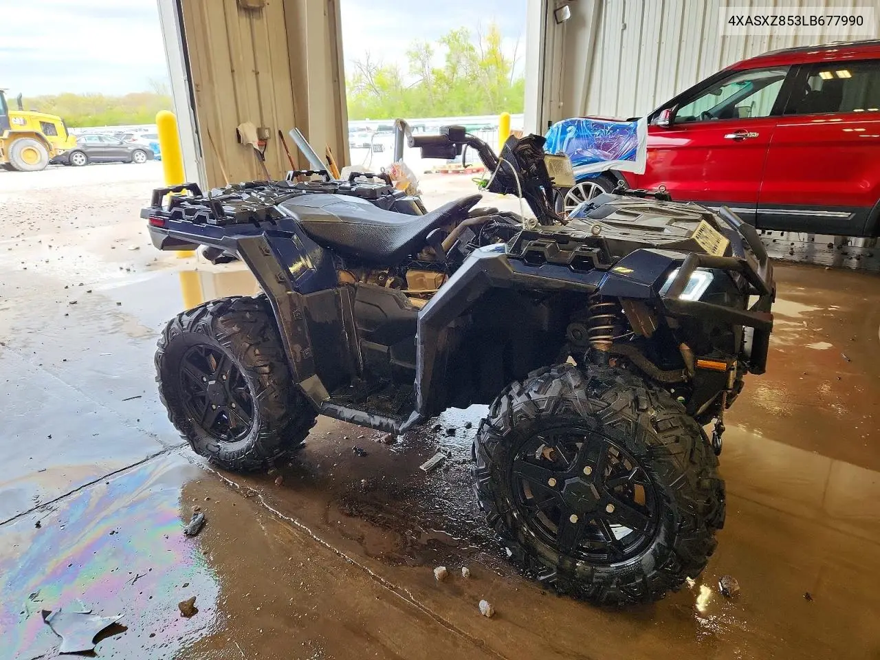 2020 Polaris Sporstman Atv VIN: 4XASXZ853LB677990 Lot: 53257236