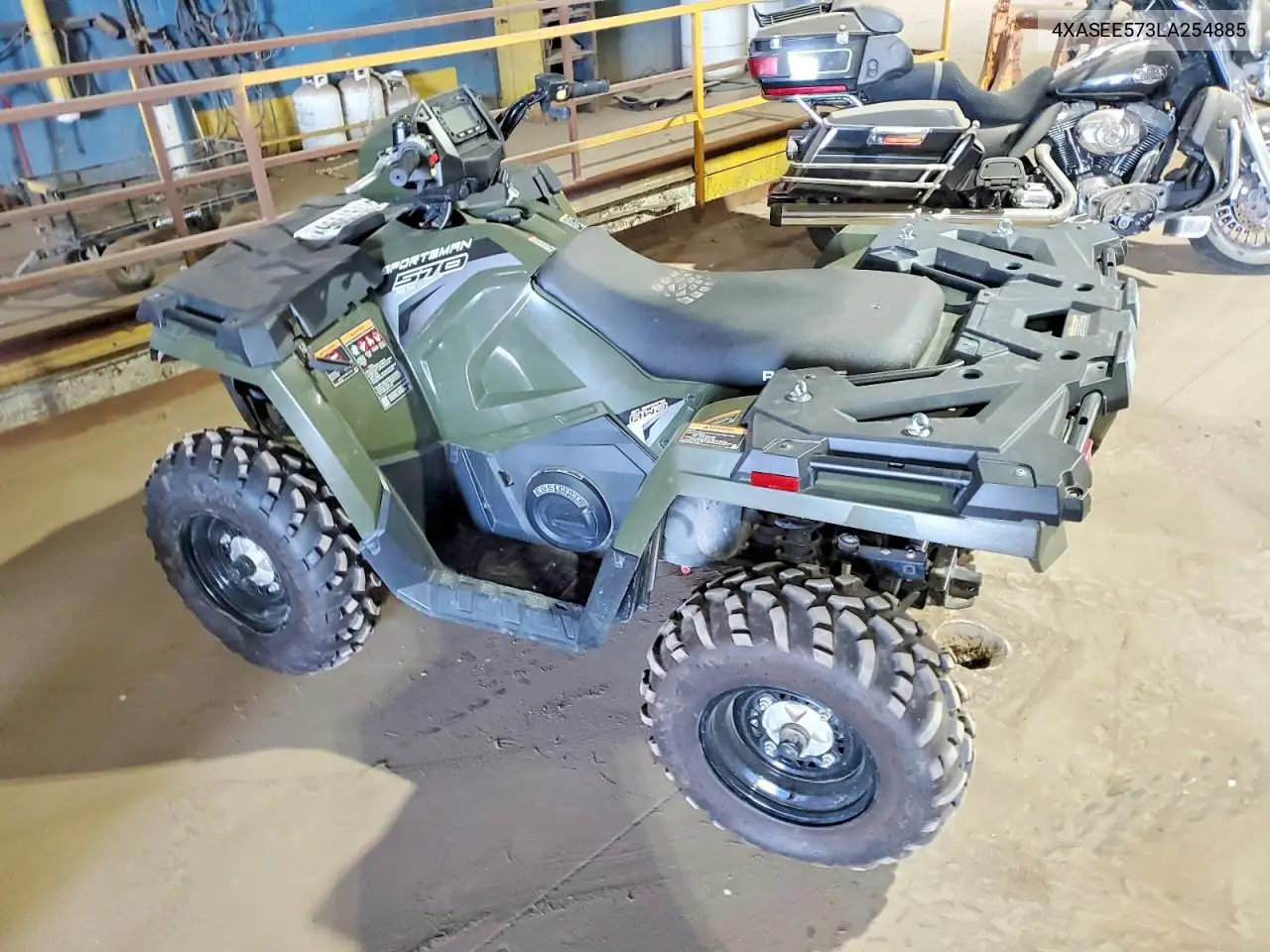 2020 Polaris Sportsman 570 Eps VIN: 4XASEE573LA254885 Lot: 61797996