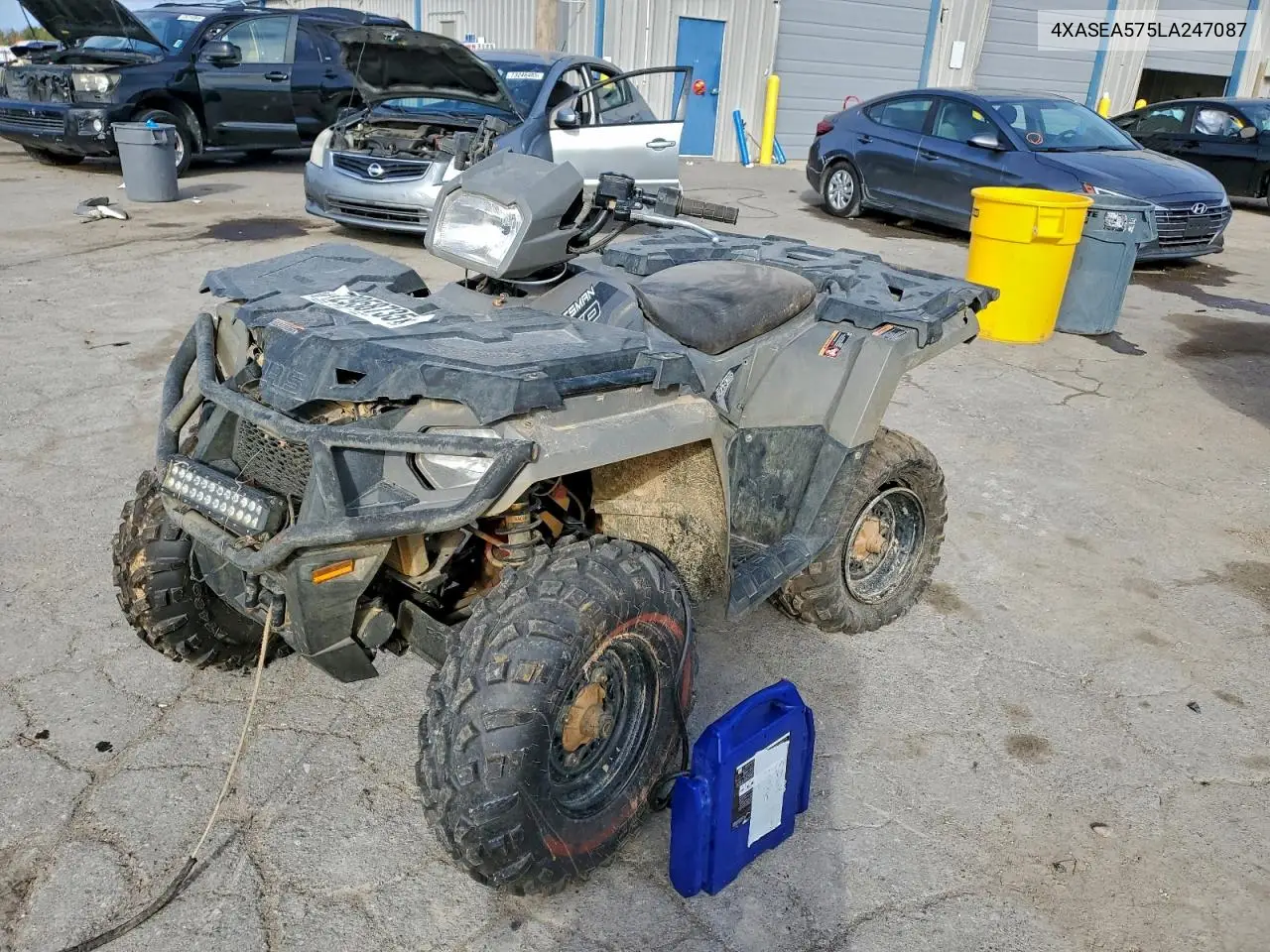 2020 Polaris Sportsman Atv VIN: 4XASEA575LA247087 Lot: 72958735