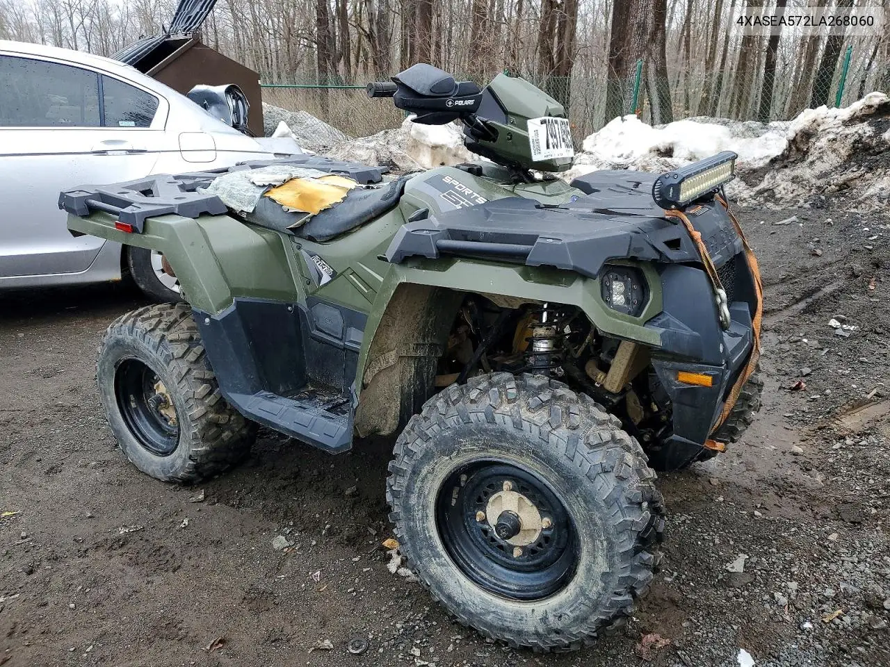 2020 Polaris Sportsman 570 VIN: 4XASEA572LA268060 Lot: 79974595