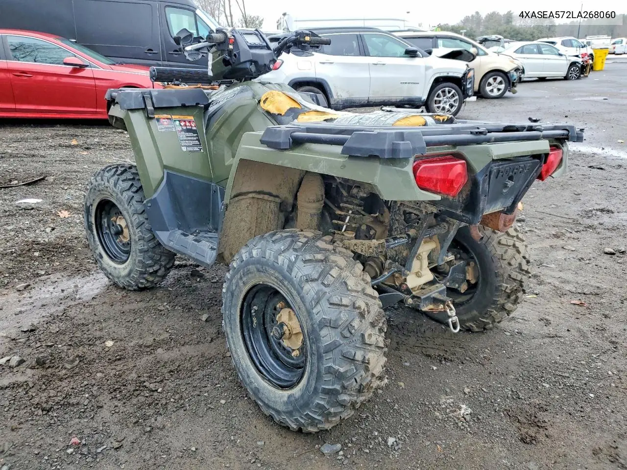 2020 Polaris Sportsman 570 VIN: 4XASEA572LA268060 Lot: 79974595