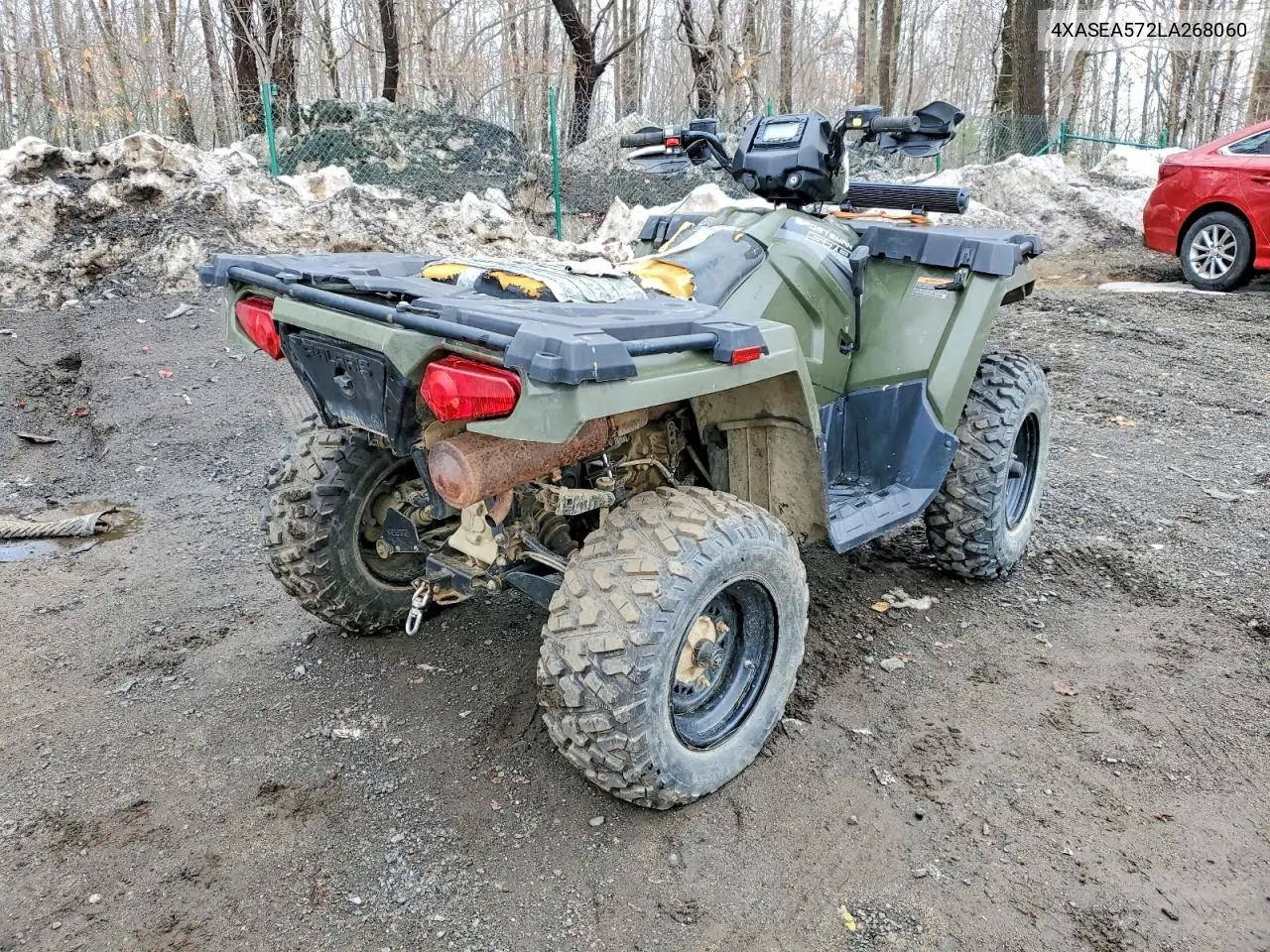 2020 Polaris Sportsman 570 VIN: 4XASEA572LA268060 Lot: 79974595
