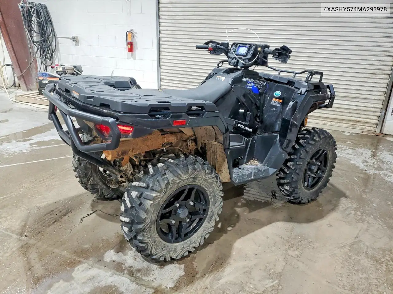 2021 Polaris Sporstman Atv VIN: 4XASHY574MA293978 Lot: 53254126