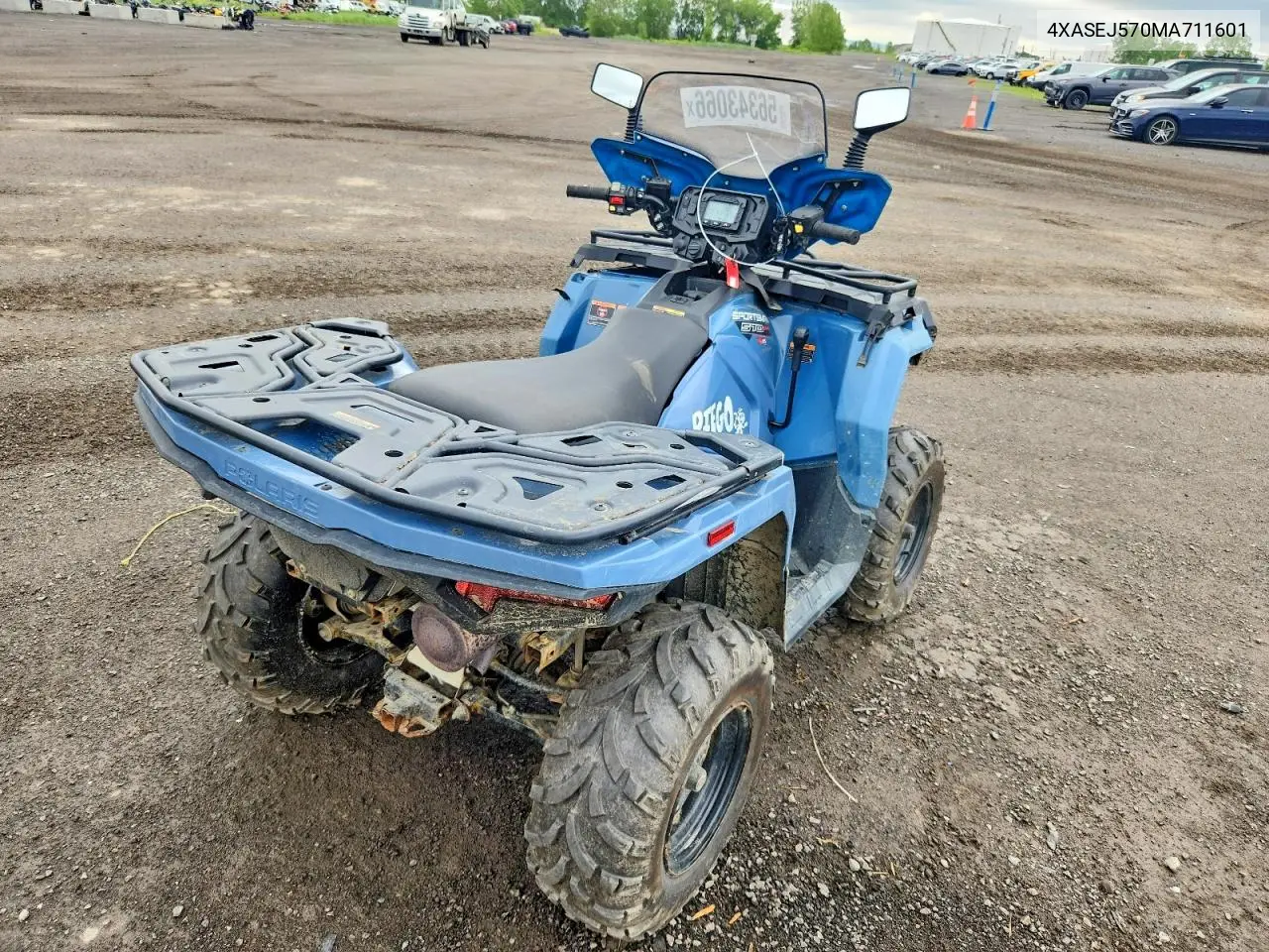 2021 Polaris Sportsman 570 Eps Utility Package VIN: 4XASEJ570MA711601 Lot: 56343066
