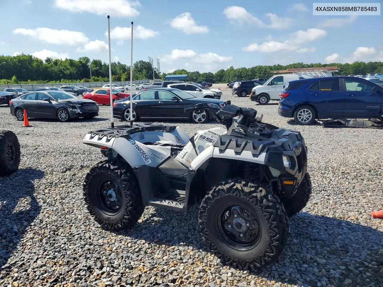 2021 Polaris Sportsman 850 High Lifter Edition VIN: 4XASXN858MB785483 Lot: 61603656