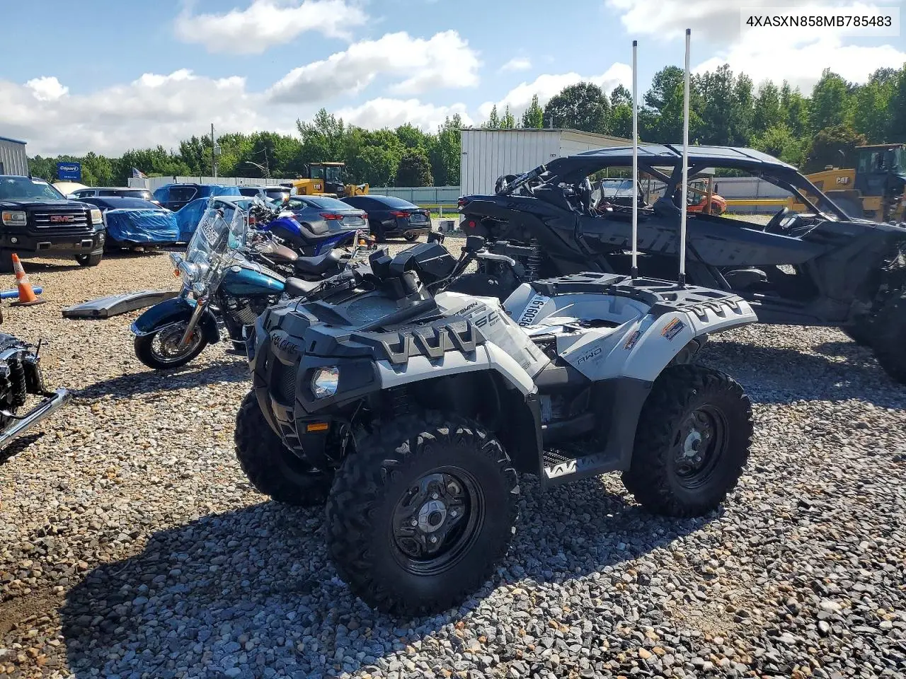 2021 Polaris Sportsman 850 High Lifter Edition VIN: 4XASXN858MB785483 Lot: 61603656