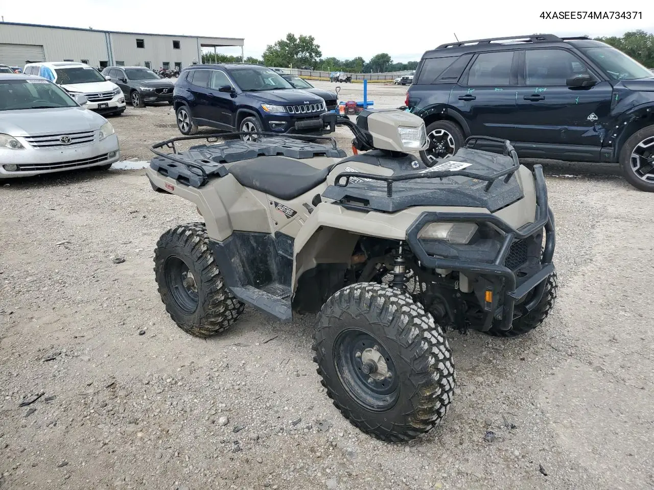 2021 Polaris Sportsman 570 Eps VIN: 4XASEE574MA734371 Lot: 65344955