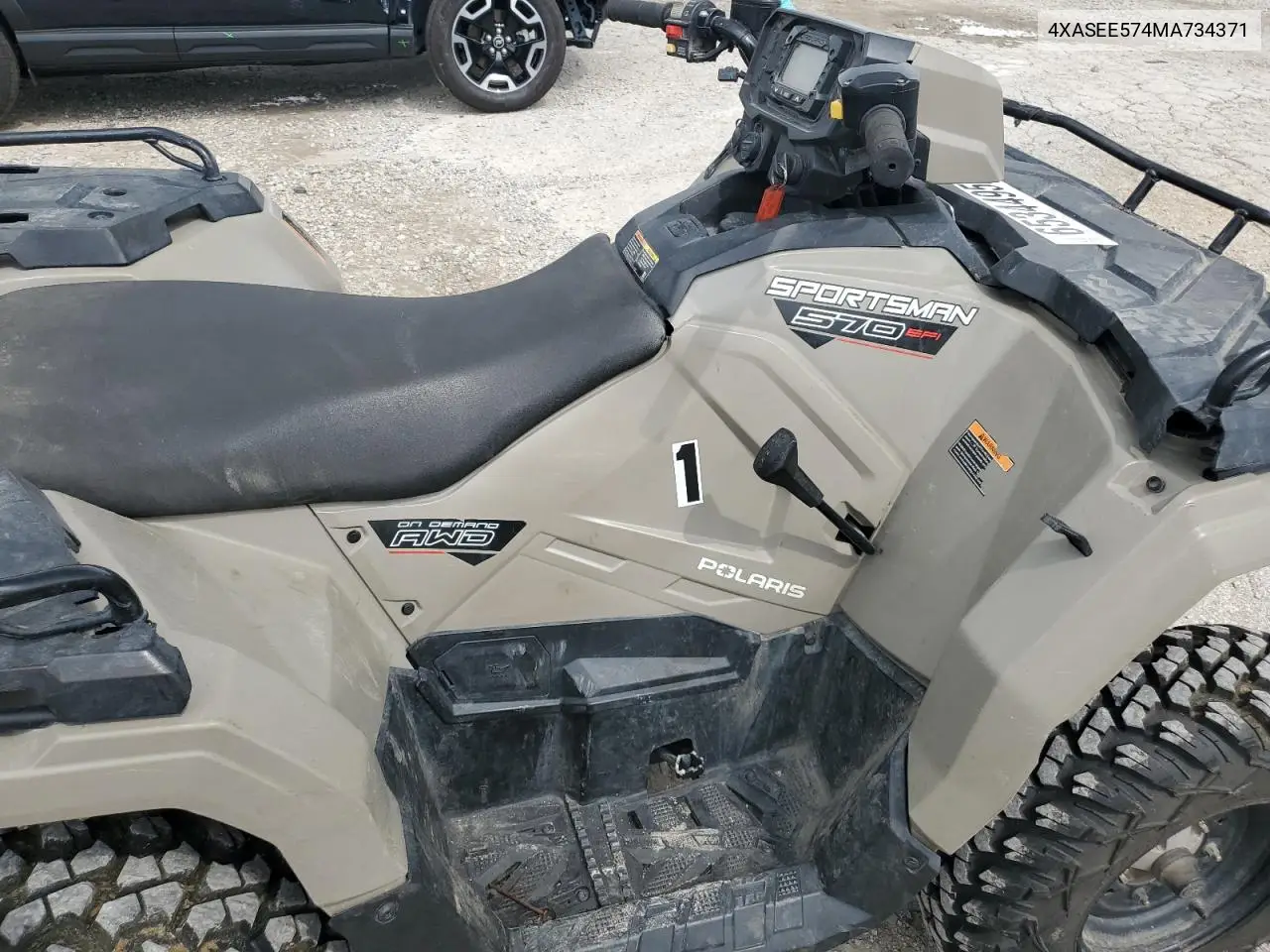 2021 Polaris Sportsman 570 Eps VIN: 4XASEE574MA734371 Lot: 65344955
