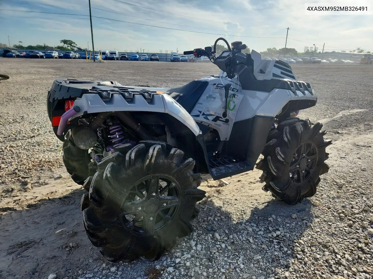2021 Polaris Sporstman Atv VIN: 4XASXM952MB326491 Lot: 85460375