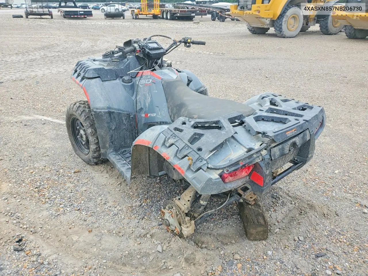 2022 Polaris Sporstman 850 Atv VIN: 4XASXN857NB206730 Lot: 51424126
