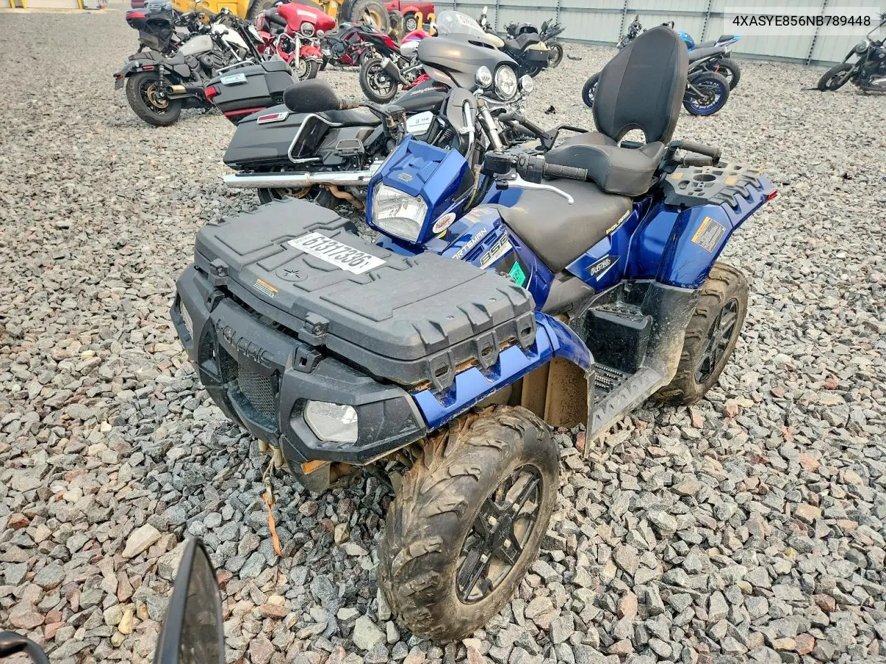 2022 Polaris Sportsman Touring 850 VIN: 4XASYE856NB789448 Lot: 61317336