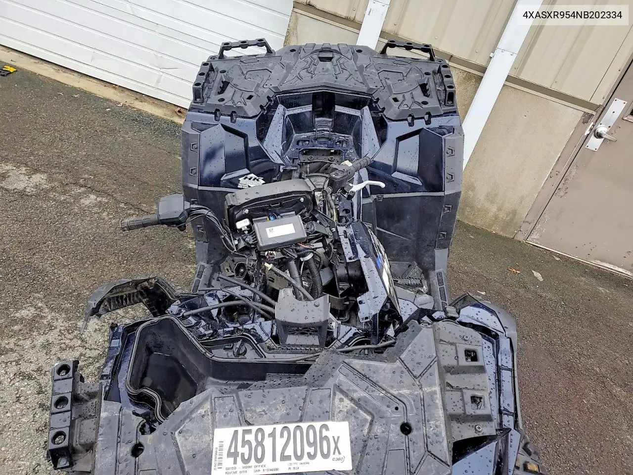 2022 Polaris Sportsman Xp 1000 Ride Command Limited E VIN: 4XASXR954NB202334 Lot: 61644456