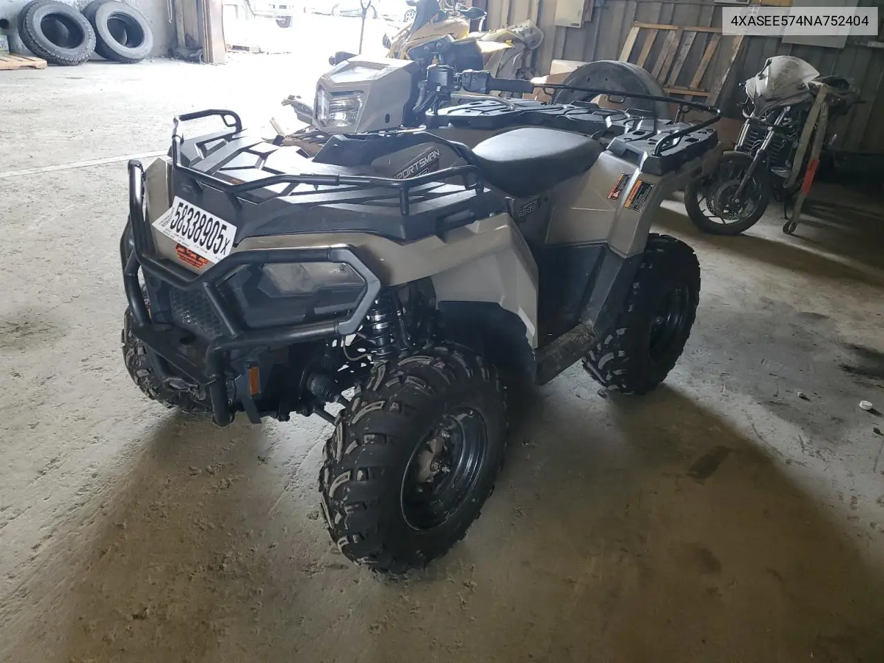 2022 Polaris Sportsman 570 Eps VIN: 4XASEE574NA752404 Lot: 96876185