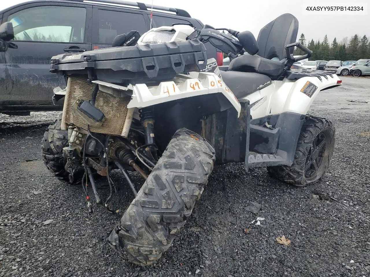 2023 Polaris Sportsman VIN: 4XASYY957PB142334 Lot: 41870566