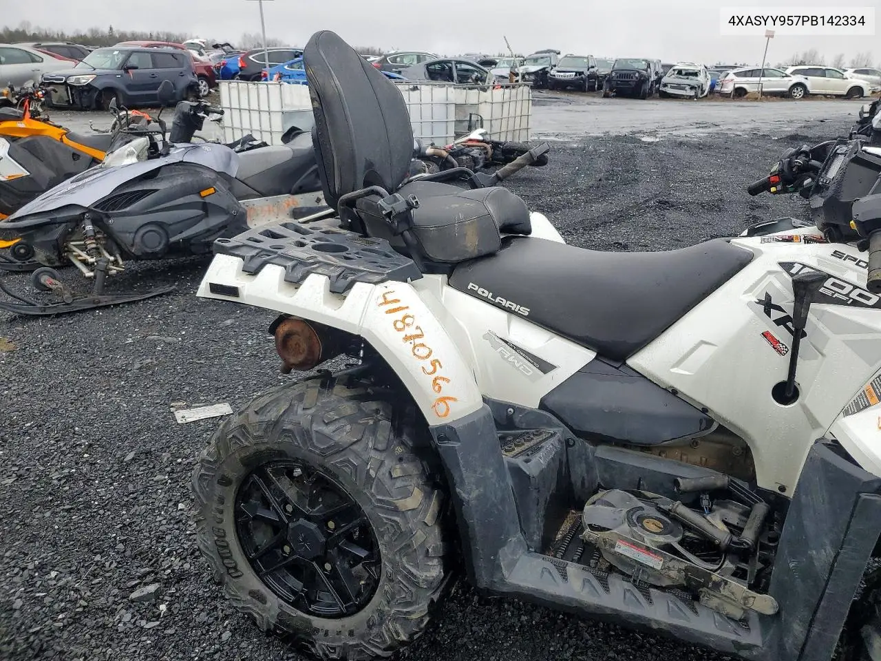 2023 Polaris Sportsman VIN: 4XASYY957PB142334 Lot: 41870566