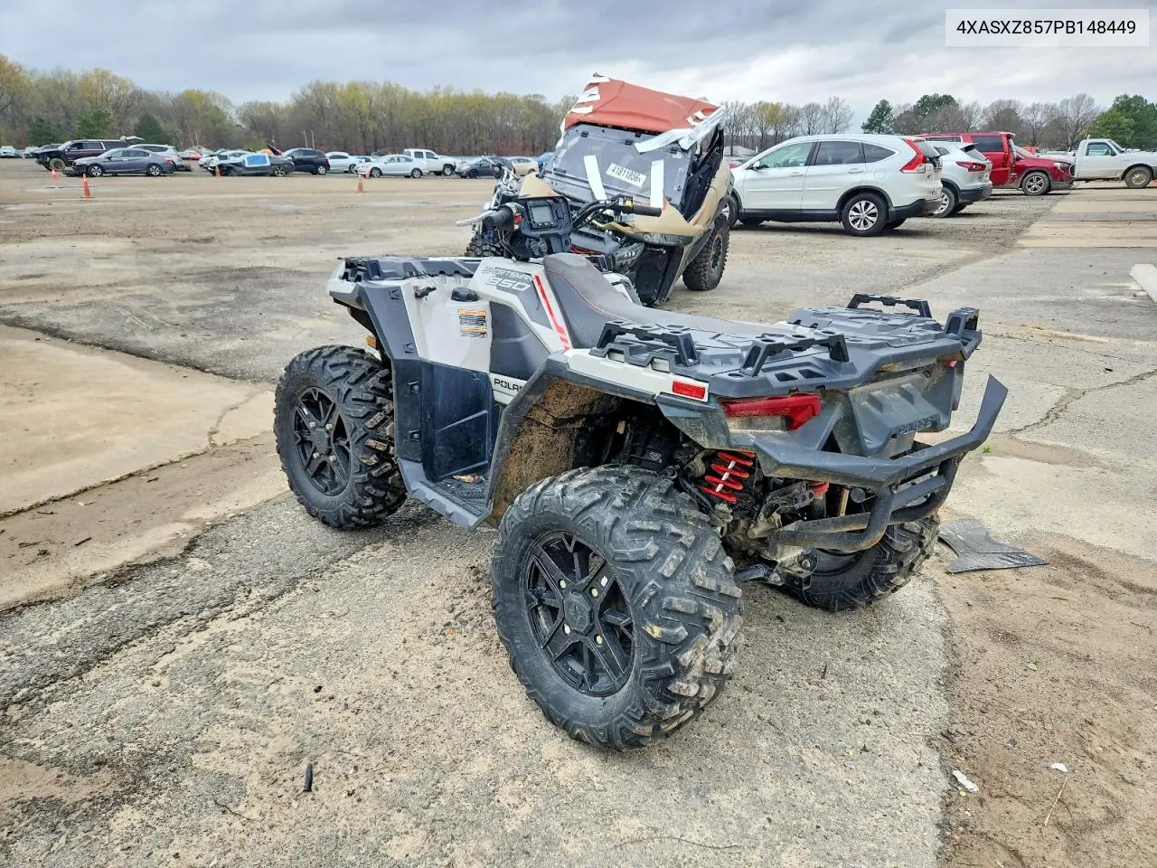 2023 Polaris Sportsman 350 Atv VIN: 4XASXZ857PB148449 Lot: 57590676