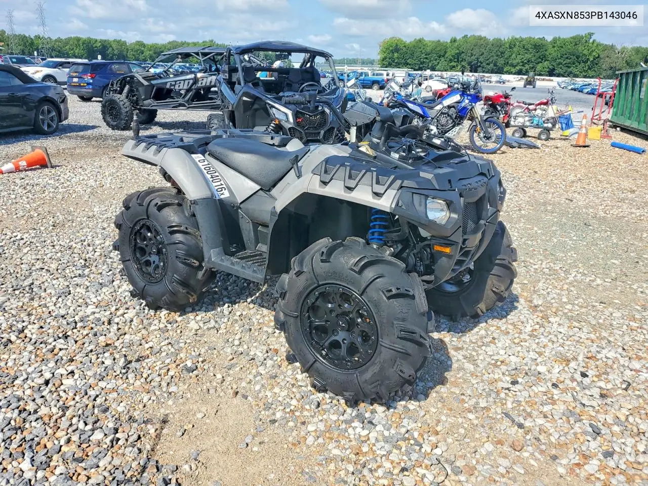 2023 Polaris Sportsman 850 High Lifter Edition VIN: 4XASXN853PB143046 Lot: 61604016