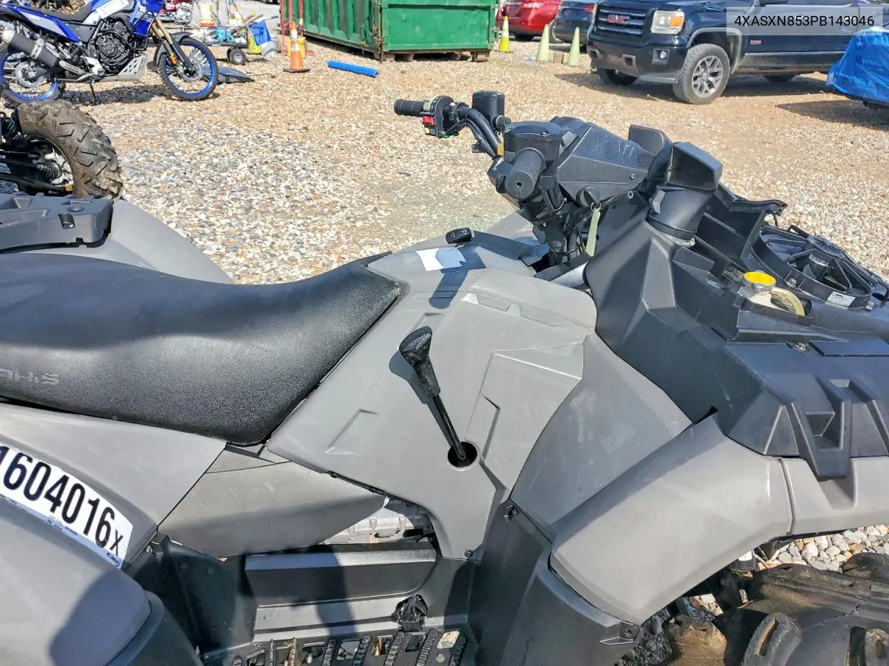 2023 Polaris Sportsman 850 High Lifter Edition VIN: 4XASXN853PB143046 Lot: 61604016