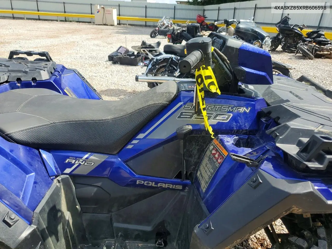 2024 Polaris Sporstman Atv VIN: 4XASXZ85XRB606598 Lot: 54478366