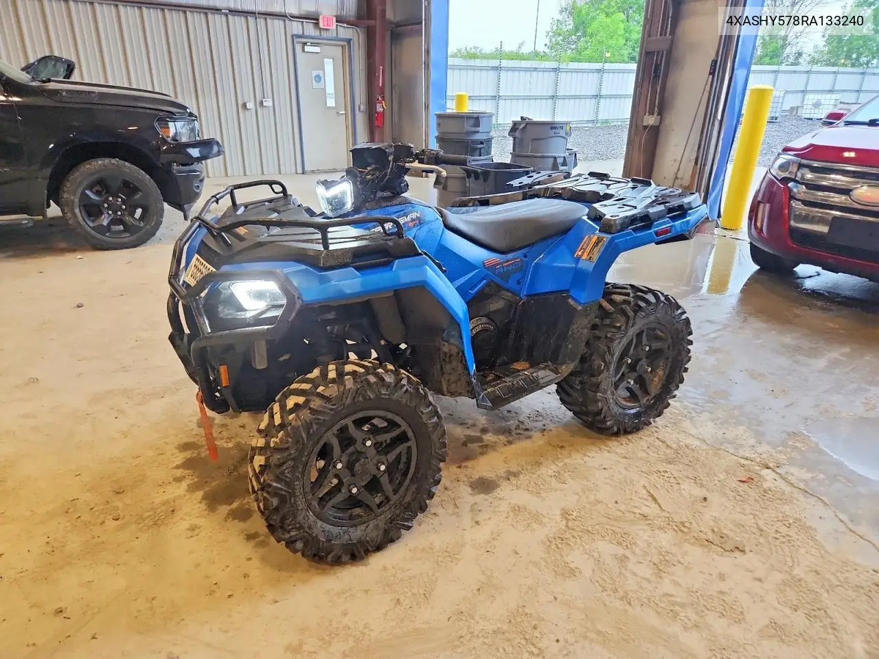 2024 Polaris Sportsman Atv VIN: 4XASHY578RA133240 Lot: 55656936
