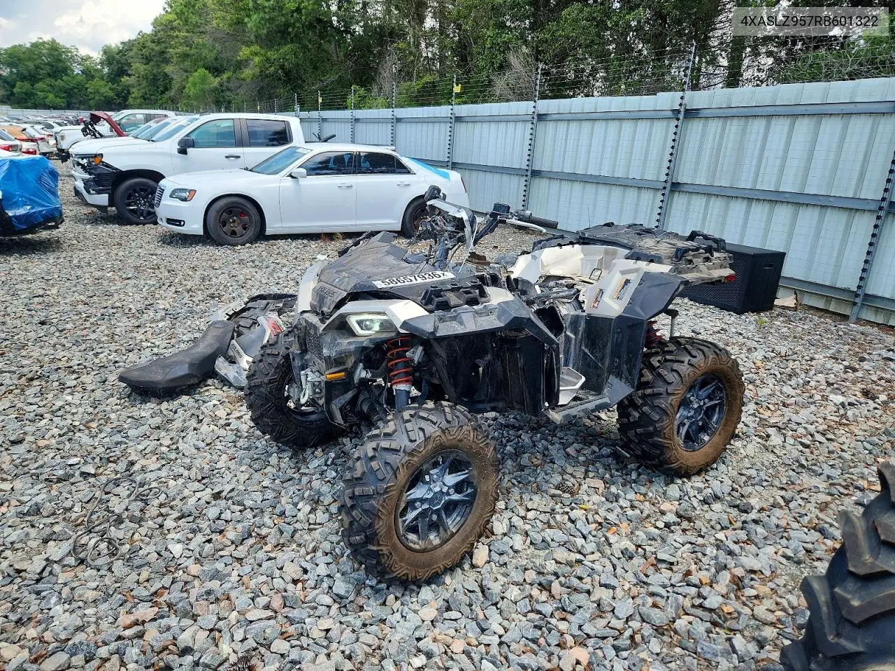 2024 Polaris Sportsman Atv VIN: 4XASLZ957RB601322 Lot: 58657936