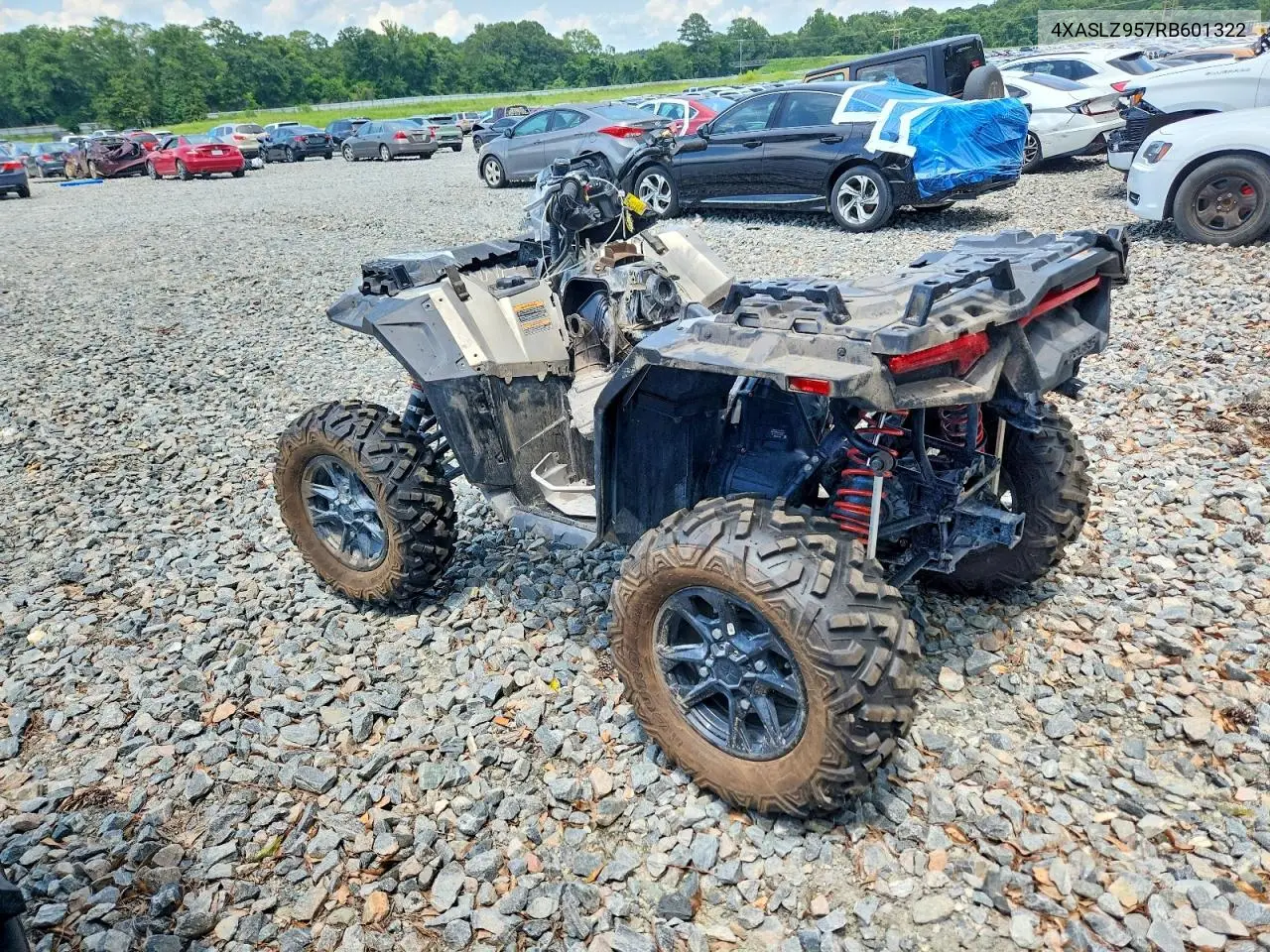 2024 Polaris Sportsman Atv VIN: 4XASLZ957RB601322 Lot: 58657936
