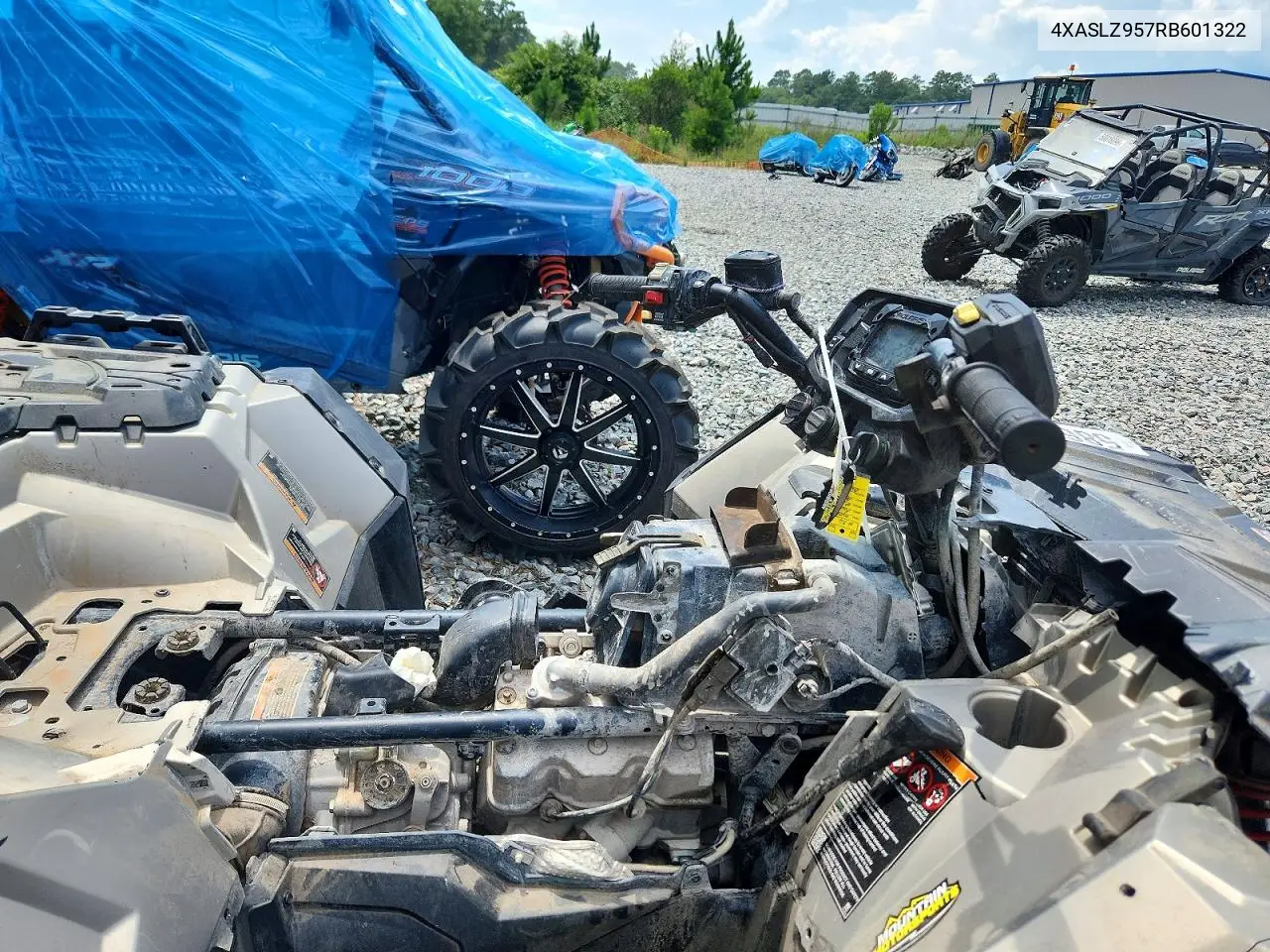 2024 Polaris Sportsman Atv VIN: 4XASLZ957RB601322 Lot: 58657936