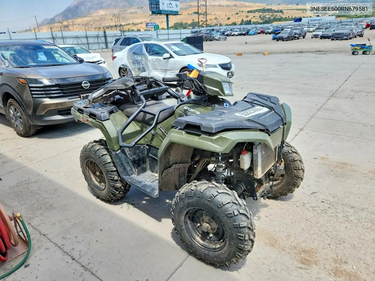 2024 Polaris Sportsman 450 Atv VIN: 3NESEE500RN679581 Lot: 60823866