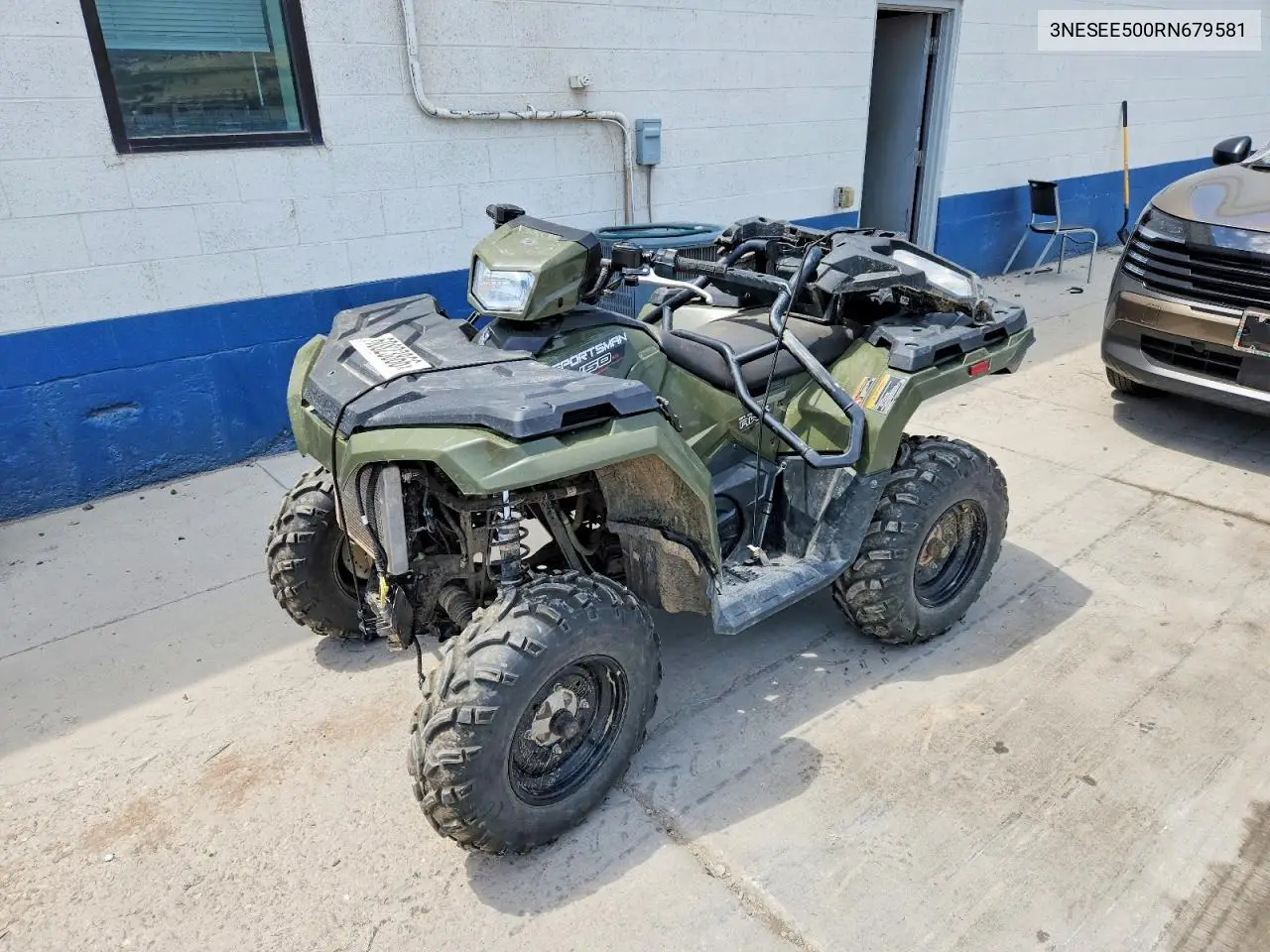 2024 Polaris Sportsman 450 Atv VIN: 3NESEE500RN679581 Lot: 60823866