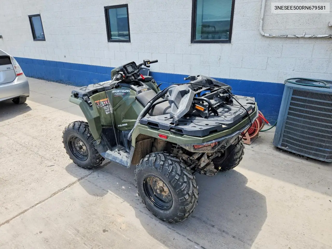 2024 Polaris Sportsman 450 Atv VIN: 3NESEE500RN679581 Lot: 60823866