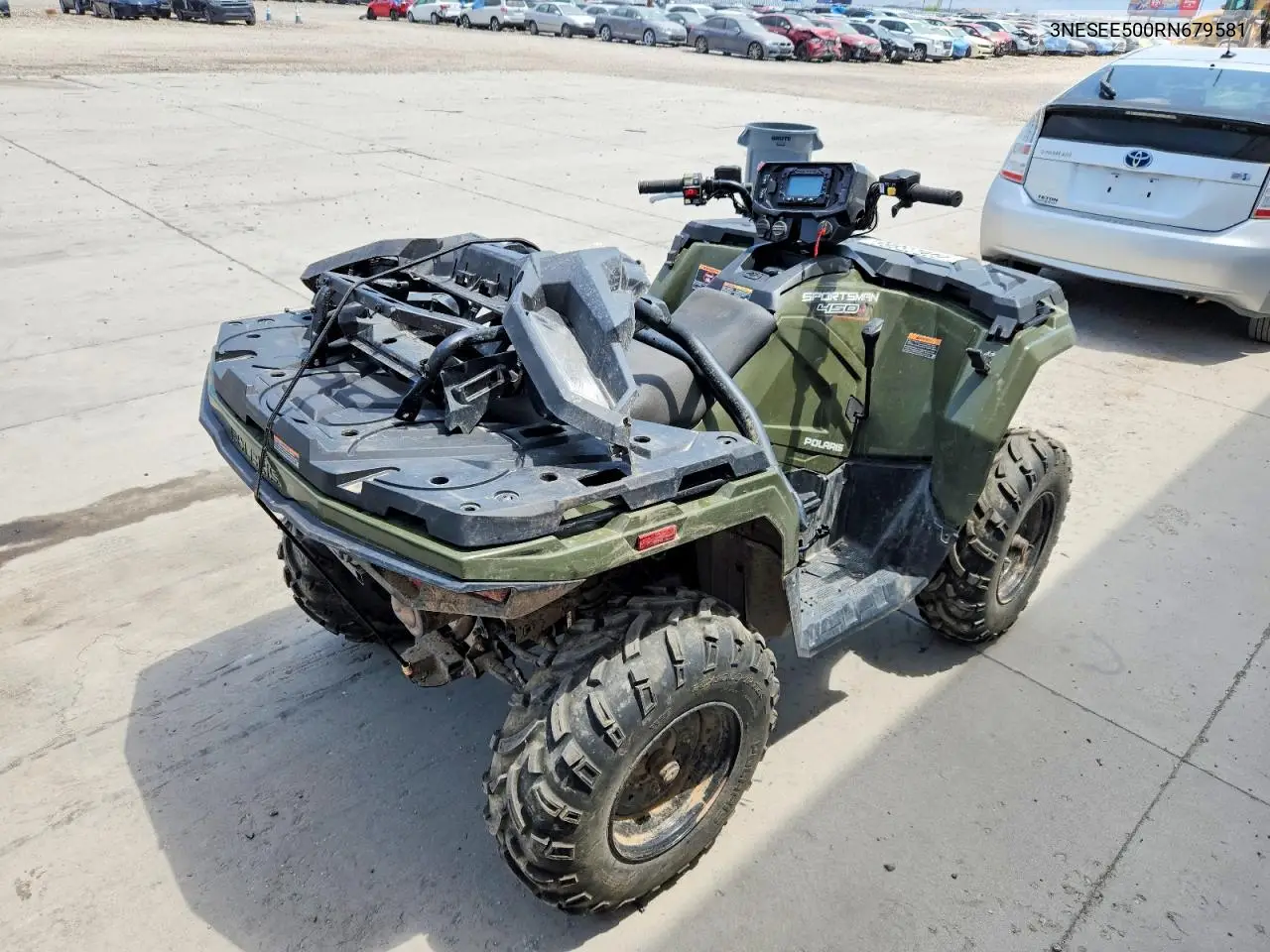 2024 Polaris Sportsman 450 Atv VIN: 3NESEE500RN679581 Lot: 60823866