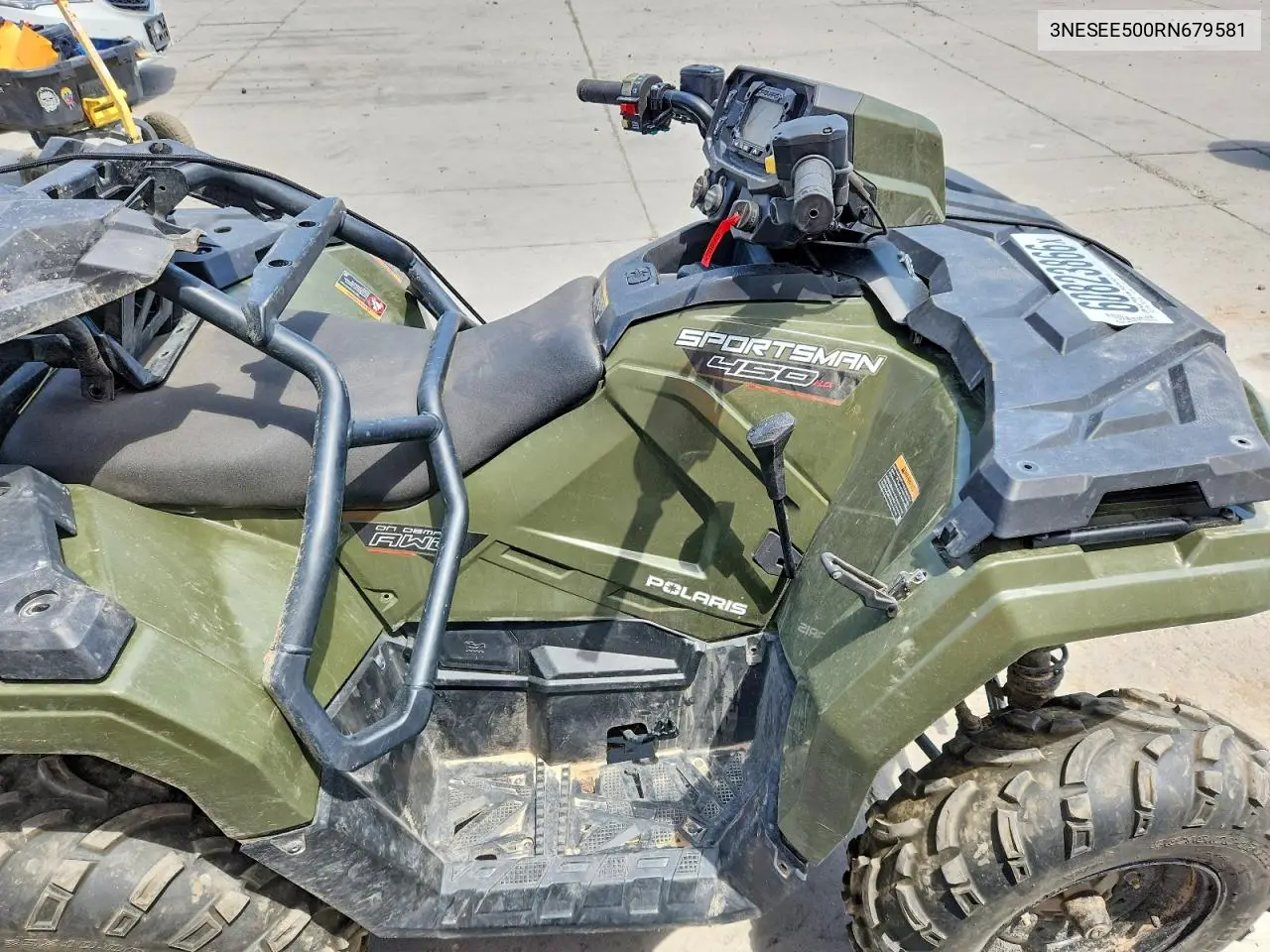 2024 Polaris Sportsman 450 Atv VIN: 3NESEE500RN679581 Lot: 60823866