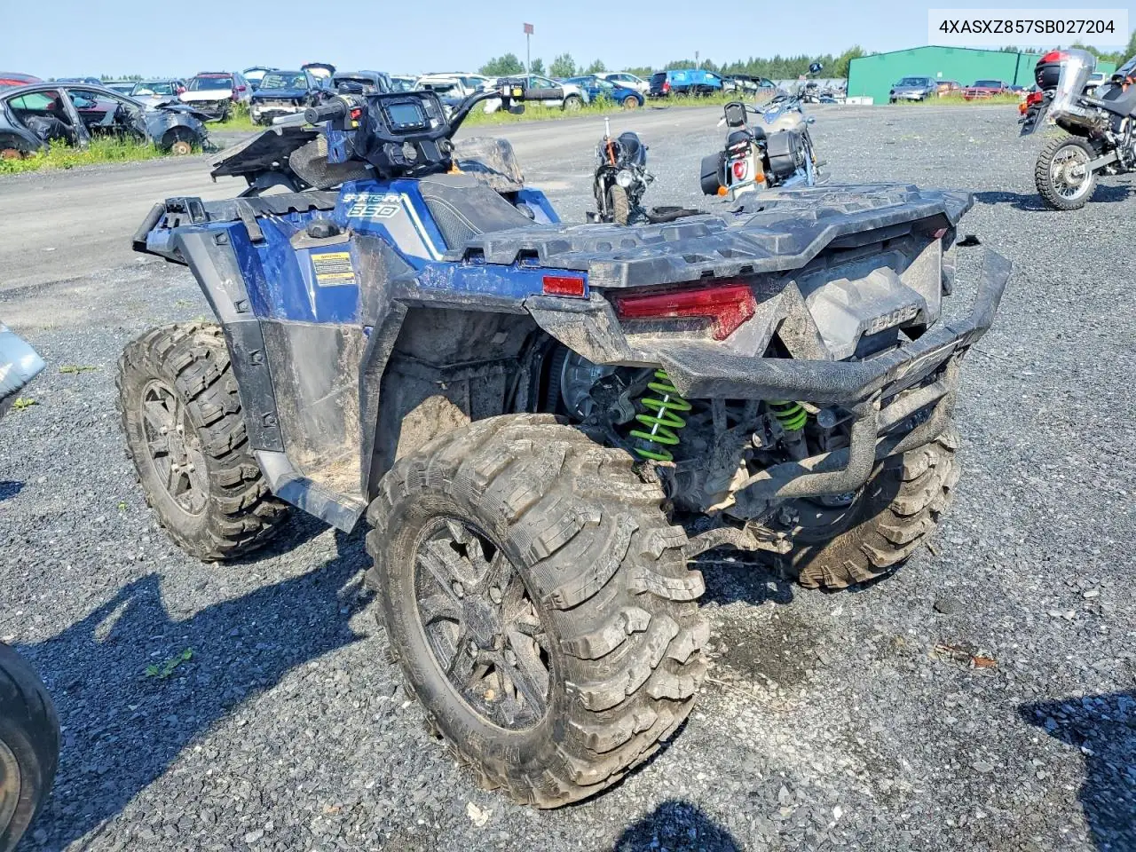 2025 Polaris Sportsman 850 Ultimate Trail Le VIN: 4XASXZ857SB027204 Lot: 57749446