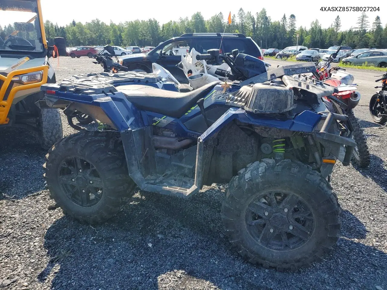2025 Polaris Sportsman 850 Ultimate Trail Le VIN: 4XASXZ857SB027204 Lot: 57749446