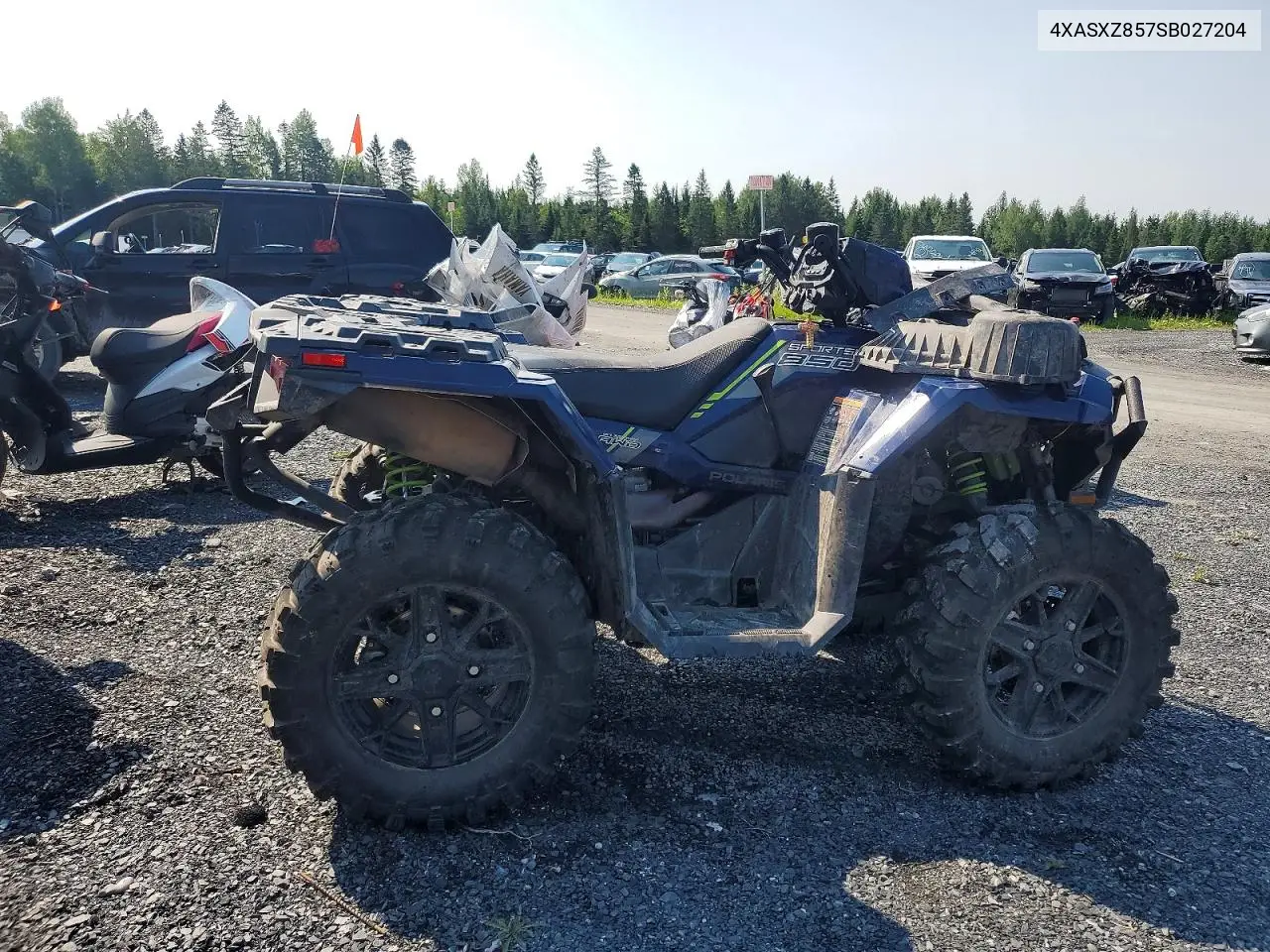 2025 Polaris Sportsman 850 Ultimate Trail Le VIN: 4XASXZ857SB027204 Lot: 57749446