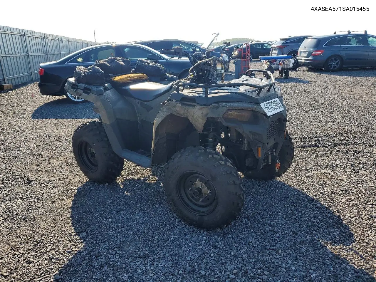 2025 Polaris Sportsman 570 VIN: 4XASEA571SA015455 Lot: 59703996